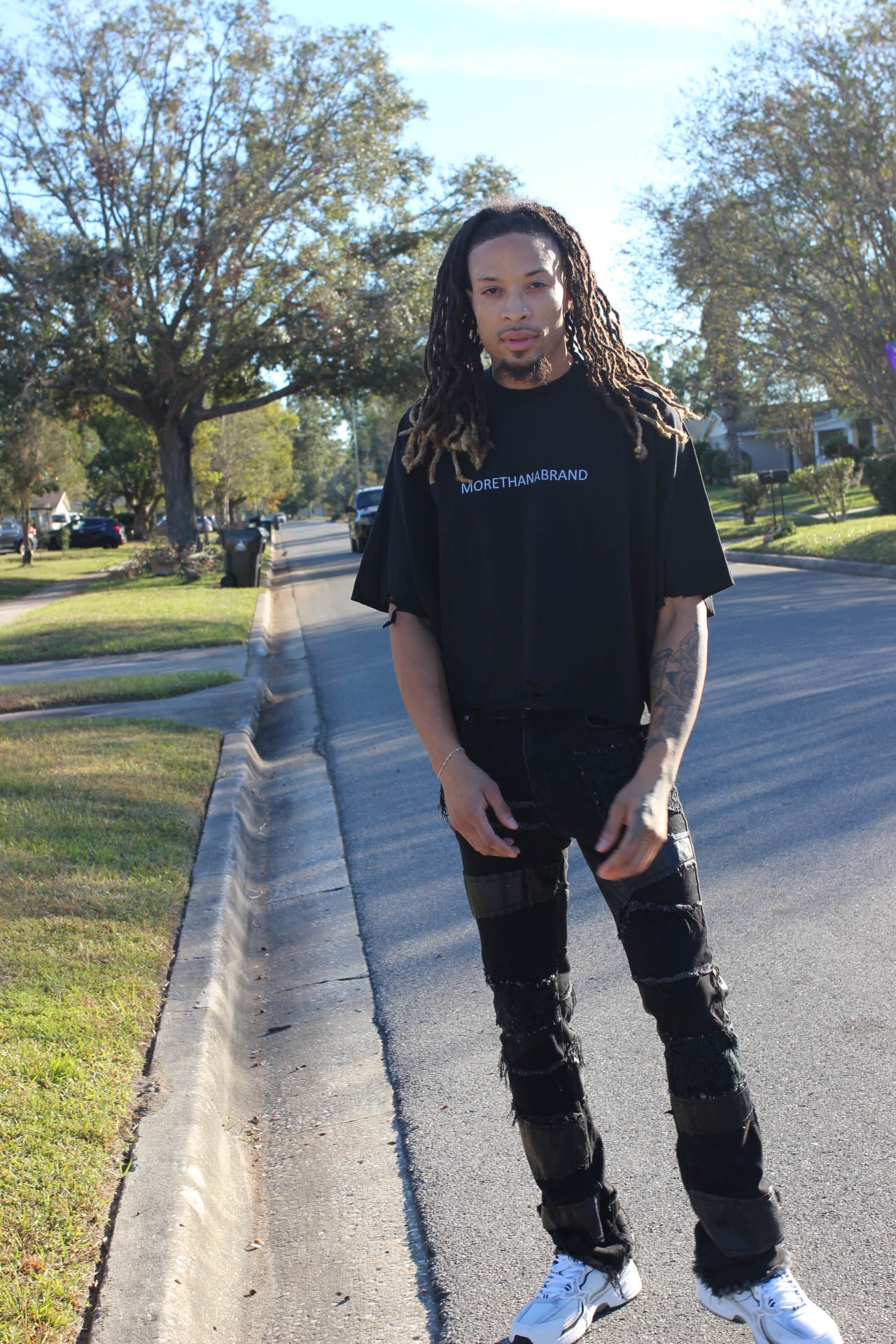 MY FAITH DIFFERENT OVERSIZED CROPPED (DISTRESSED)